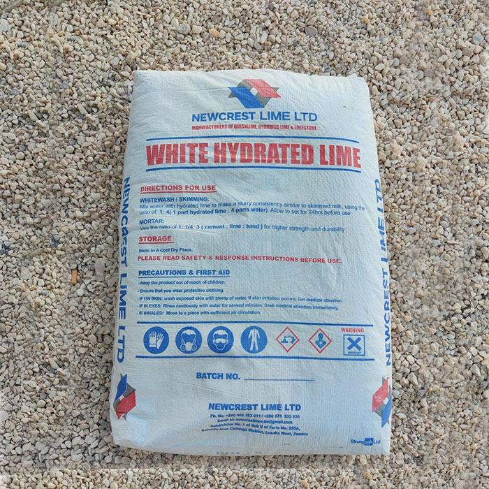Hydrated Lime Bag Small Newcrest
